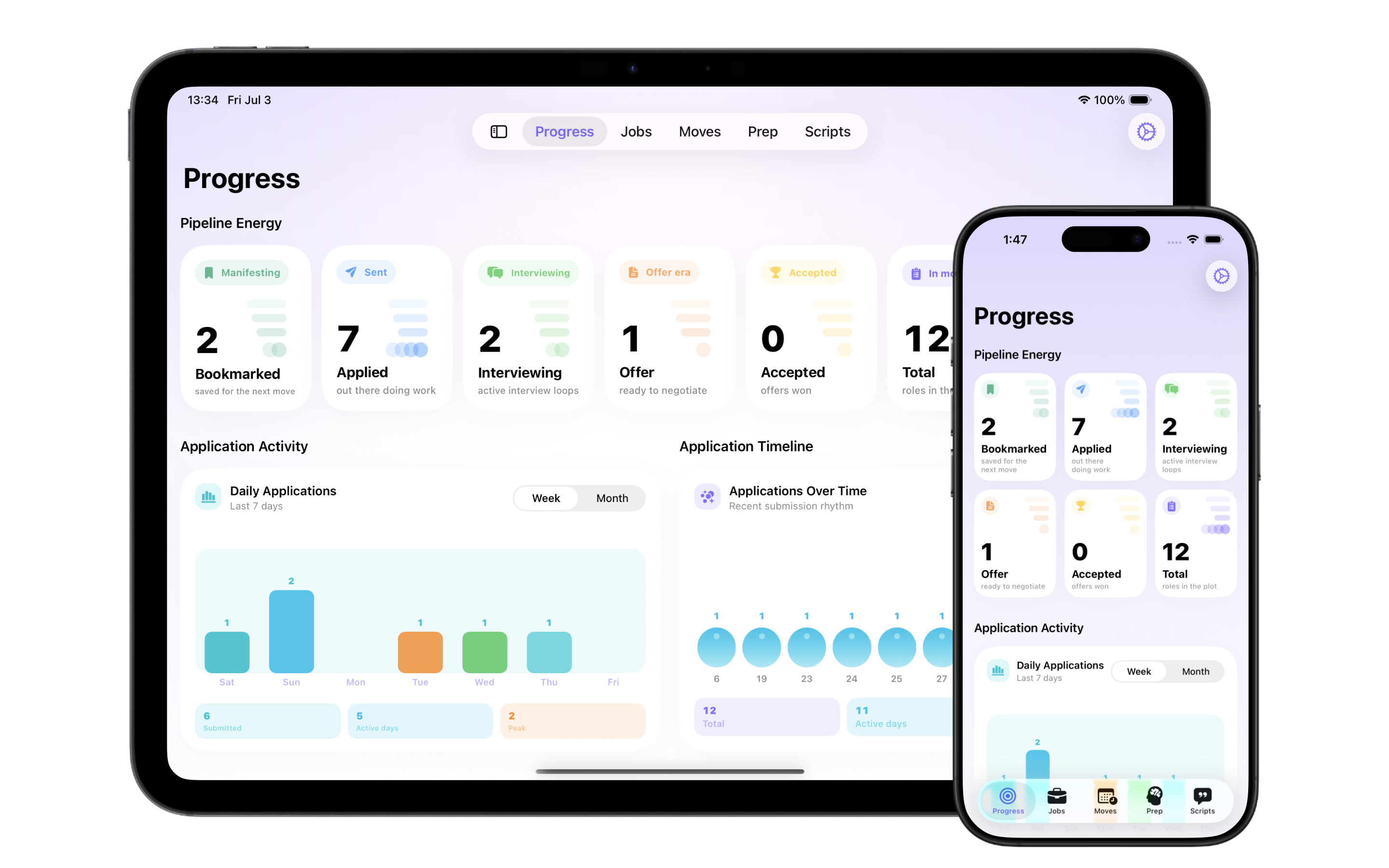 Jobney app preview